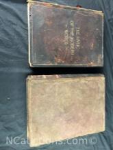 2 Vintage books of The MVSIC of the Modern World Lillian A Graf