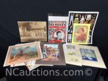 old photos, magazines, articles. WWII, Eagle Dancer