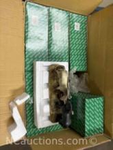 Box of 18 horse statues in original packaging