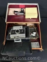 Polaroid Vintage Camera and Leather case