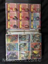 Binder of 1995 Flair Marvel Annual