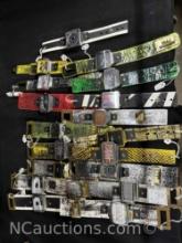 lot of watches.