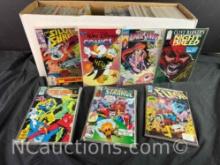 Long Box Approx 300 Comics Disney, April O Neil, Clive Barker more