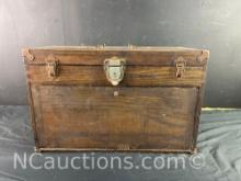 Antique Wooden Tool Chest