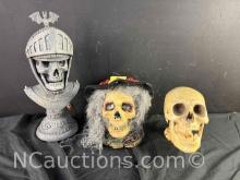 Skull, Skeleton Knight Soldier Decor