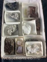 Mixed Crystals Minerals Dalnegorsk Primorsky Kraj Far Eastern Russia Lepidolite Rubellite