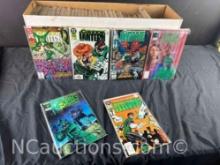 Long Box Approx 300 Green Lantern and Green Hornet Comics