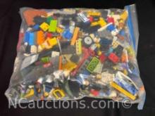 Over 5lbs of Lego bricks and Lego mini figures Police, Tuxedo, Nexo Night, etc