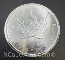 2024 Canadian Maple Leaf 1 Troy Oz .999 Fine Silver Coin