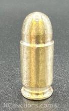1 Troy Oz .999 Fine Silver .45 Cal Bullet Bullion Coin