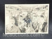 Photograph Adolf Hitler Nazi WW2 Der Subrer im fluggeng an feinem Geburtstag,
