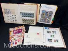 Collectible Stamp Collection Christmas, Olympics, Falkland Islands more