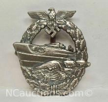 WW2 Nazi Fast Attack Craft War Badge Fast Attack FEC WE PEEKHAUS BERLIN AUSF SCHWFRIN BERLIN 68