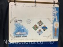 Halleys Comet 4 1985 to 1986 S to Z Stamps