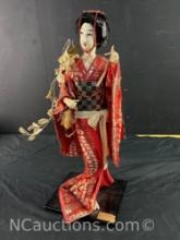 Vintage Japanese Fujimusume Doll