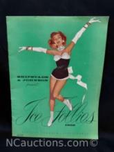 Signed Program Ice Follies Signed Says Gail C. Foster