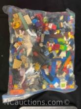 Over 6.5 lbs of Lego bricks and Lego people. Ware-wolf, Pumpkin, Iron Man