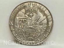 WW2 Nazi Building of Atlantic Wall Medal German 1942 - 1944 Third Reich ppsteiner