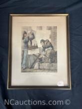 Framed bought in Paris Art 1930