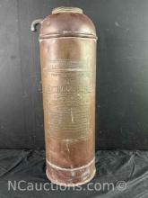 Vintage 2.5-gallon Fire Extinguisher Underwriters Laboratories