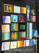 22 small paintings by Robert Gray