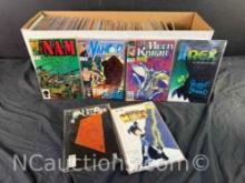 Long Box Approx 250 Comics Namor, Moon Knight, The NAM more