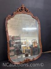 Antique wall mirror