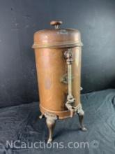 Antique Copper Coffee urn Vancouver Canada