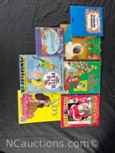 Vintage Christmas and Disney books