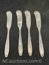 Prelude International Sterling Silver Butter Knives 116g