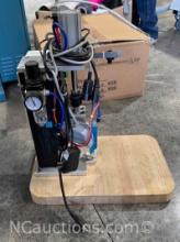 Working Tendefss Tagging Machine TFS-201 Foot Switch Tag powers on