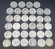 90% Silver Washington Quarters 210 Grams