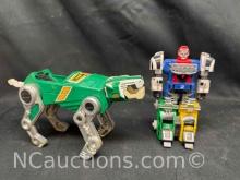 Vintage Japanese Robot Action Figures Bandai Voltron more