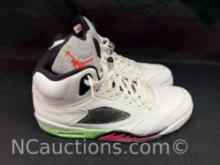 Nike Air Jordan 5 Retro Pro Stars Poison Green Infrared Size 14