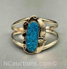 Native American Turquoise Cuff Bracelet