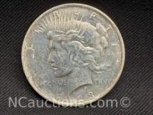 1923 P Peace Dollar 90 percent silver 26.70 grams