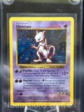 Pokemon WOTC Shadowless Holo Mewtwo Pokemon Card