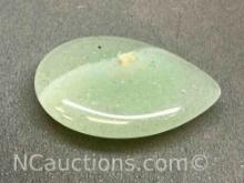 17.9ct Pear Shaped Jade Cabochon Gemstone