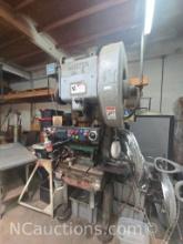 Minster Machine Press - Used to Make Voice Emitters for Gov - Estimated 8,000 lbs
