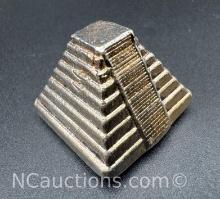 4 Troy Oz .999 Fine Silver Pyramid Bullion