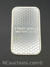 Fine Mint 1 Troy Oz .999 Fine Silver Bullion Bar
