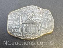 1 Troy Oz 999 Fine Silver Egyptian Bullion