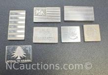 Sterling Silver Flag Bullion 10.91 Grams