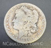 1896-O Morgan Silver Dollar 90% Silver Coin 25.44 Grams