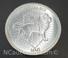 1 Troy Oz .999 Fine Silver Lion Bullion Coin