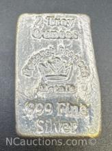 Monarch Precious Metals .999 Fine Silver Bullion Bar