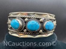 Navajo Cuff Bracelet 34.89 Grams