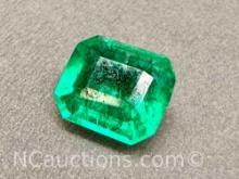 5.7ct Emerald Cut Emerald Gemstone
