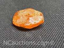 Amber piece 1.17 grams. Quarter for size reference only.