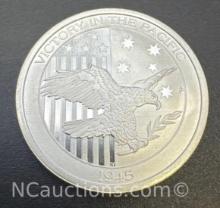 2017 Victory In The Pacific 1/2 Oz .999 Fine Silver Bullion Coin